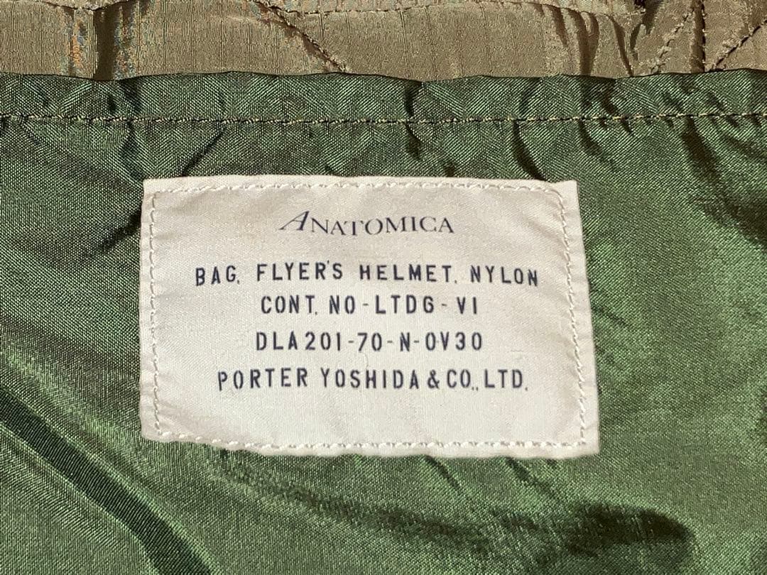 ANATOMICA TOKYO 6周年 ヘルメットバッグ