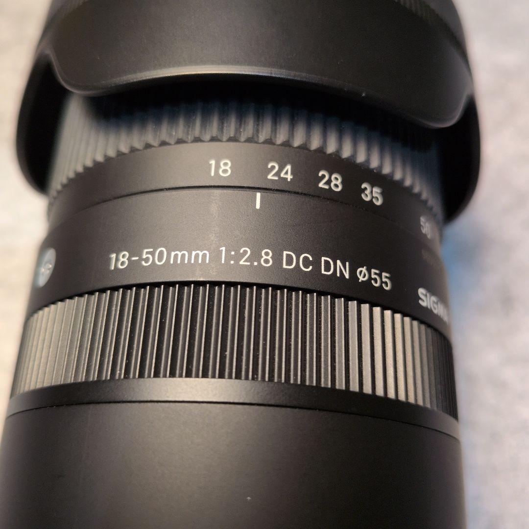SIGMA 18-50mm f/2.8 DC DN レンズ