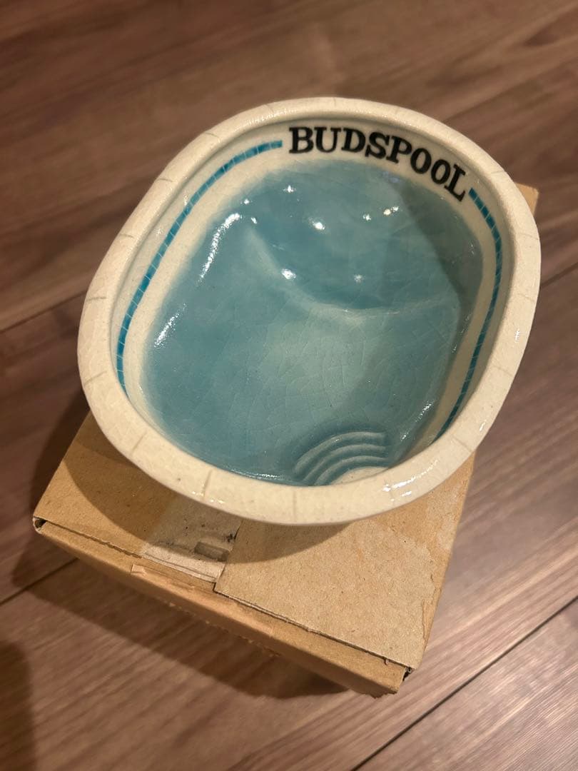 BUDSPOOL ASHTRAY 灰皿 舐達麻 ブルー 新品未使用