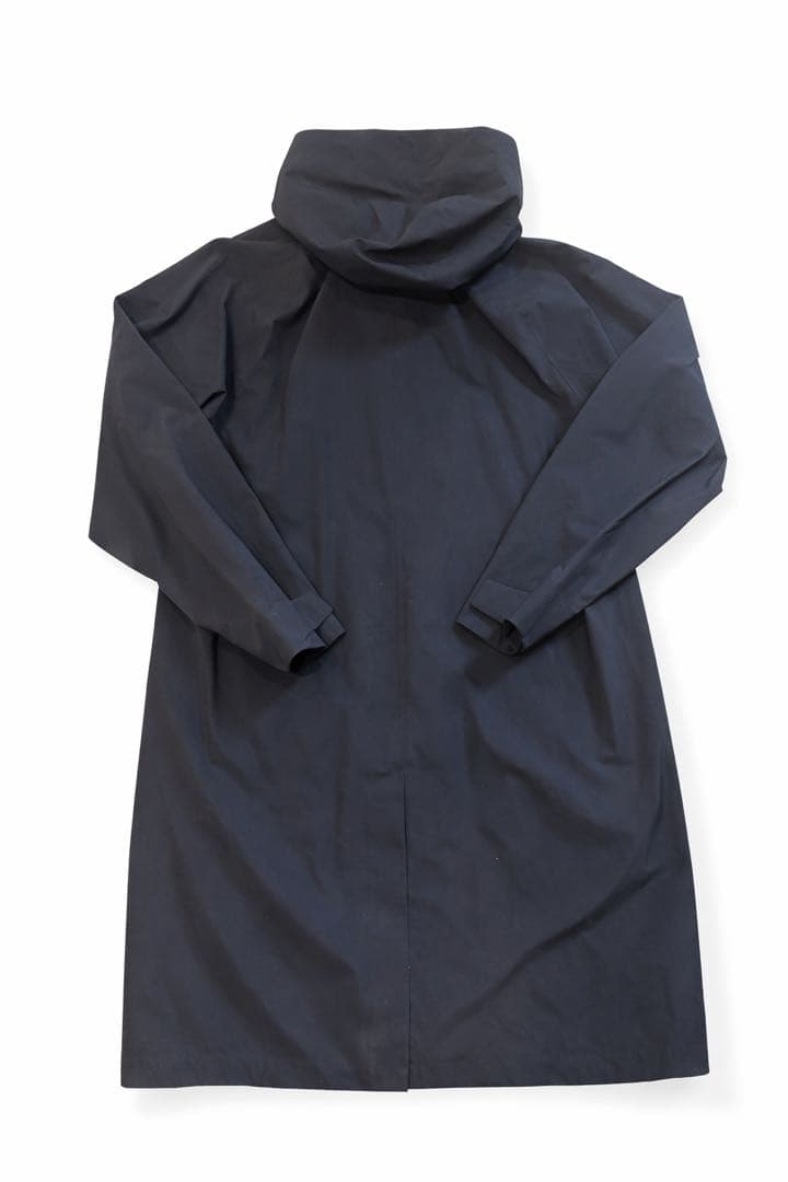【Goldwin】新品未使用 ロングコート フード付き ネイビー シンプル