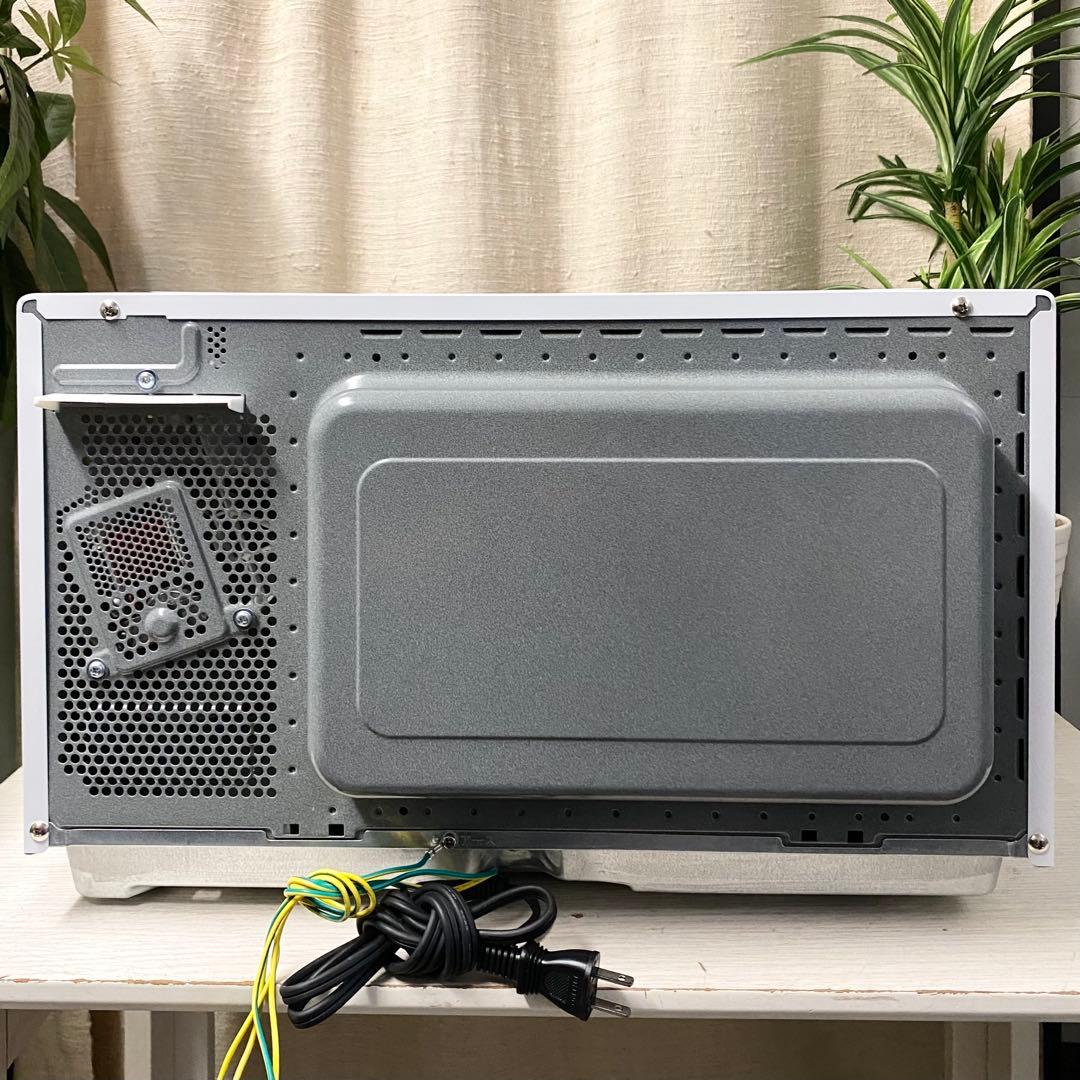 2023年製！美品！フラット庫内でボタン式♪誰でも使いやすい♪単機能電子レンジ