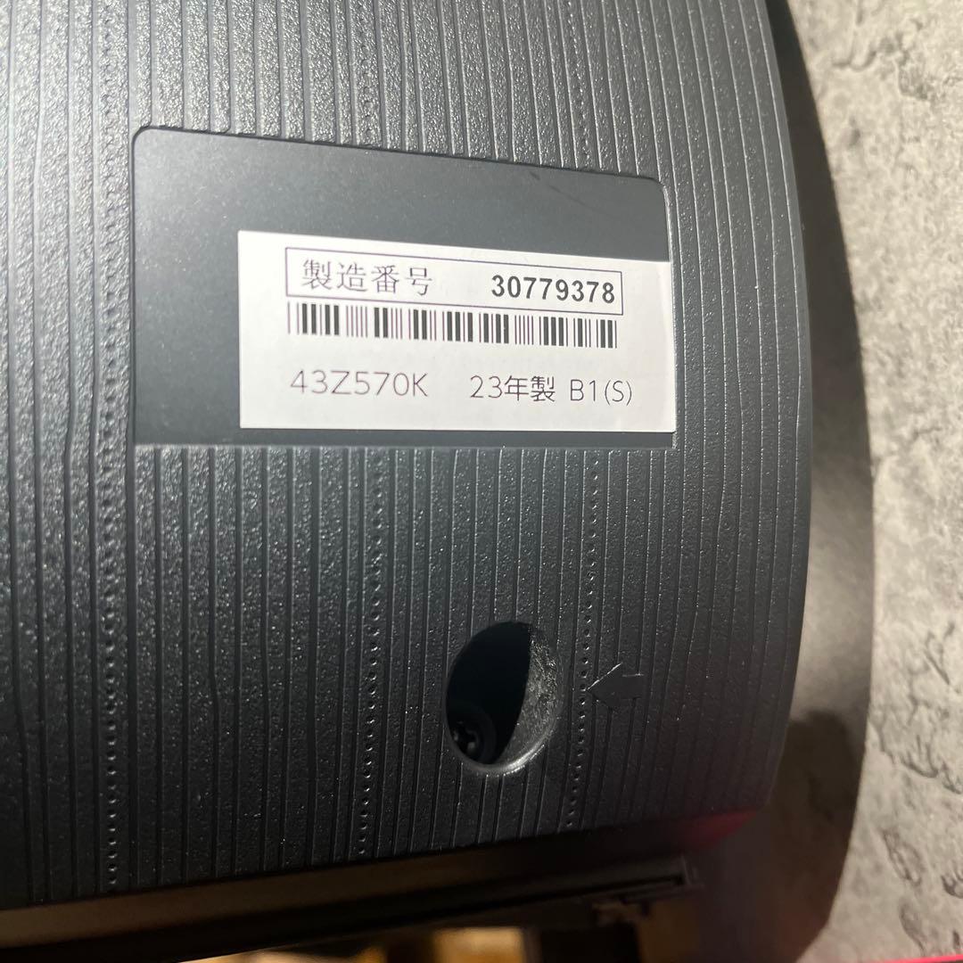 TOSHIBA REGZA 液晶テレビ 43Z570K 2023年製