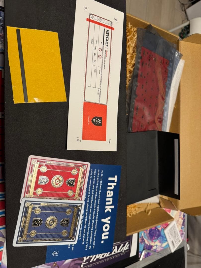 Kalam Keycult No.2/65 SS Wave 自作キーボード