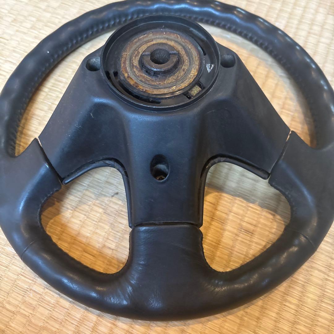 当時もの　激レア　希少　グランドシビックEF3 Si レザーステアリング