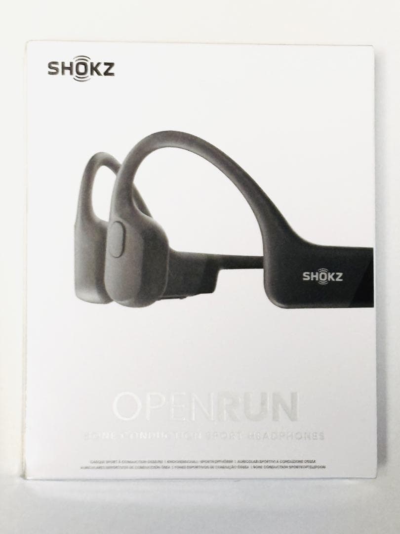 【新品・未開封】Shokz OpenRun 標準サイズ ブラック 磁気充電