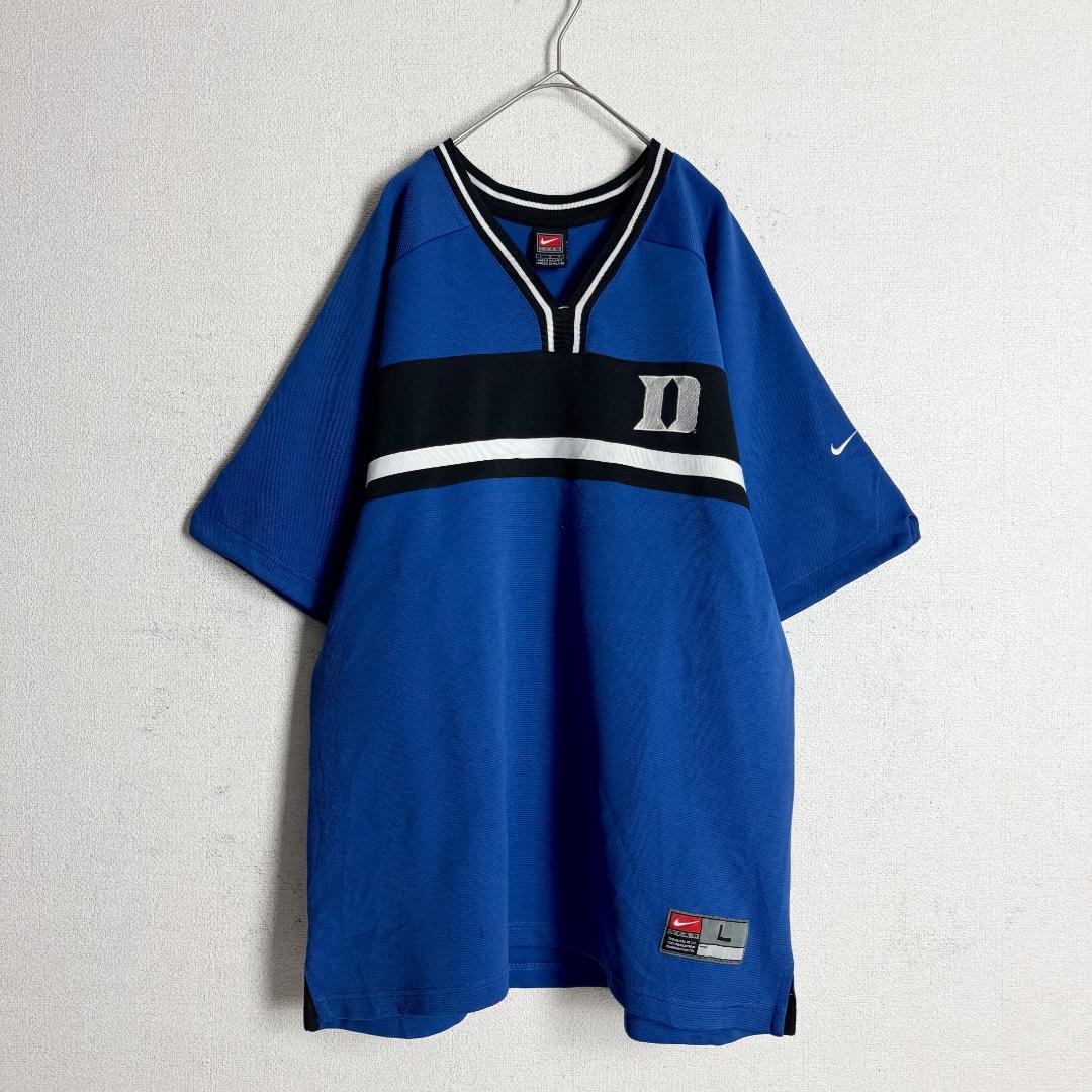 【海外モデル☆NCAA☆デューク大学☆】ナイキ 刺繍 ウォームアップ Tシャツ