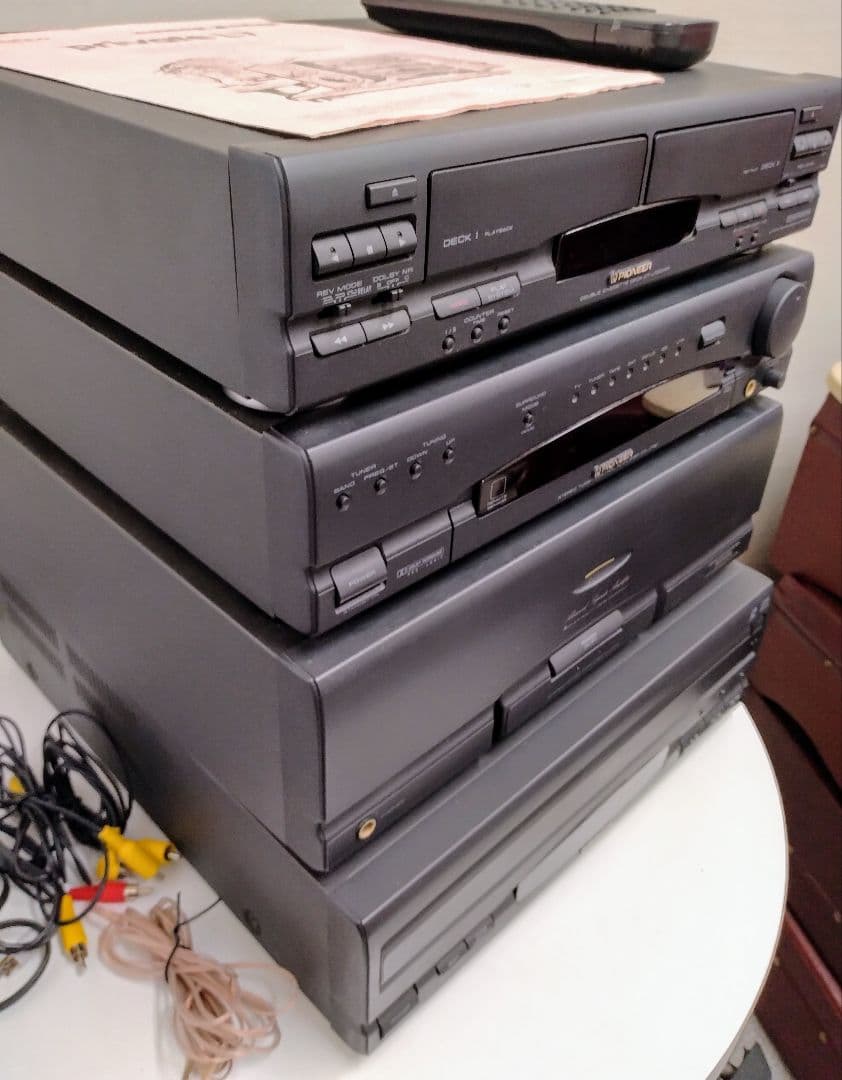 Pioneer パイオニア　コンポ L7 / CD.LD.カセットジャングル品