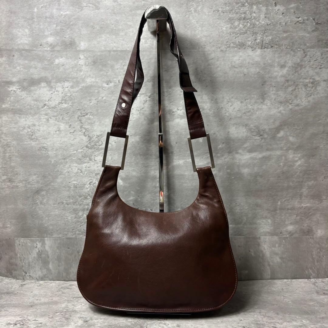 希少 ボッテガ ワンショルダーバッグ ホーボー レザー