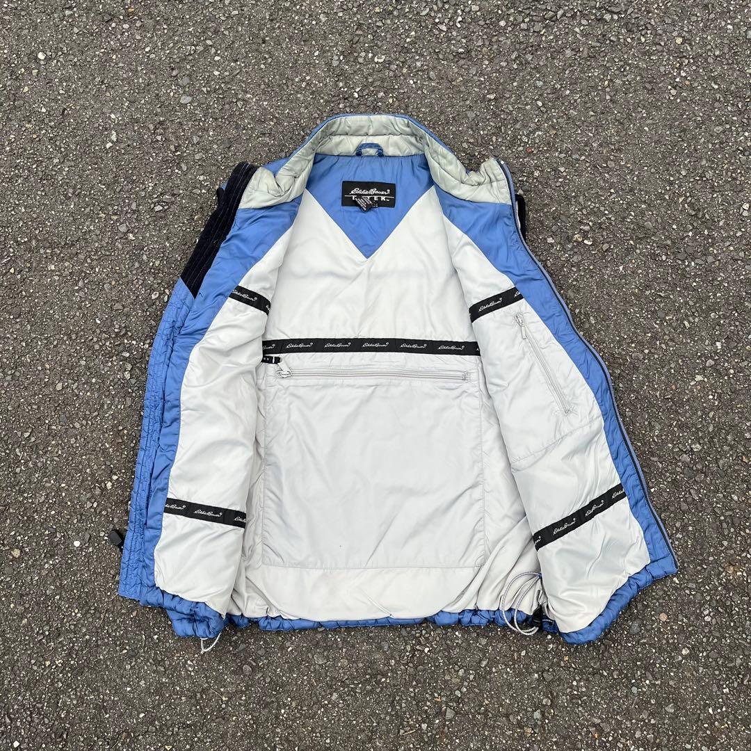 90s 00s EBTEK Primaloft ダウンベスト 中綿 テック
