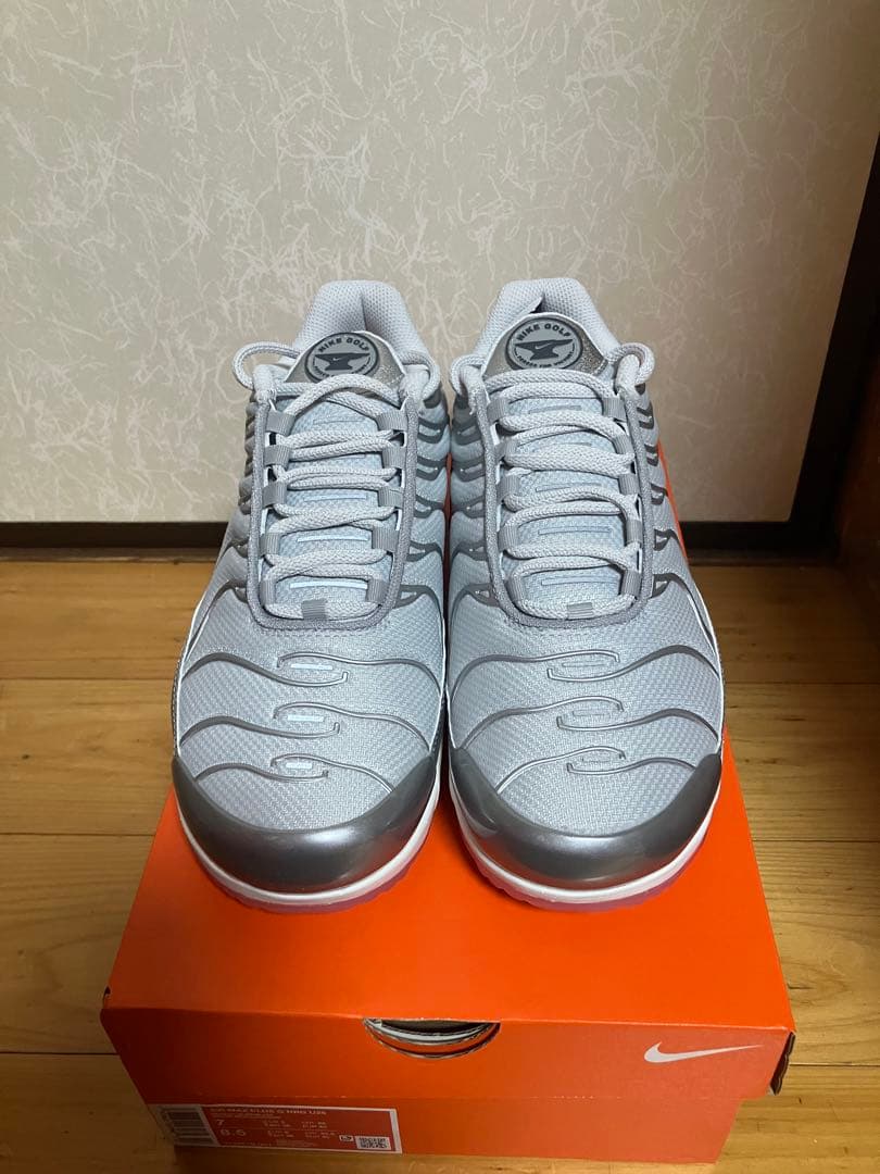 NIKE ナイキ　ゴルフ　エアマックスプラス　G NRG 25cm シルバー