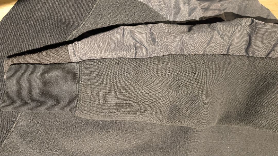 【サイズ3】Sacai NylonTwill スウェットシャツ グレー