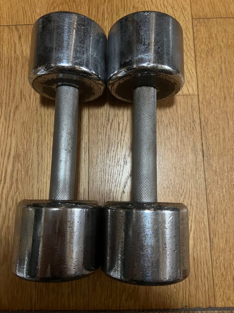 ivanko クロームダンベル 8kgペア