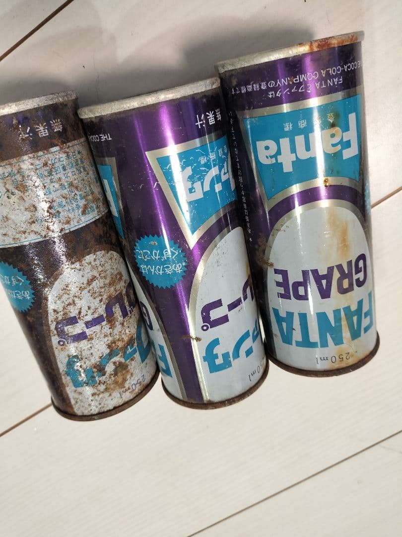 昭和レトロ 空き缶 10本セット