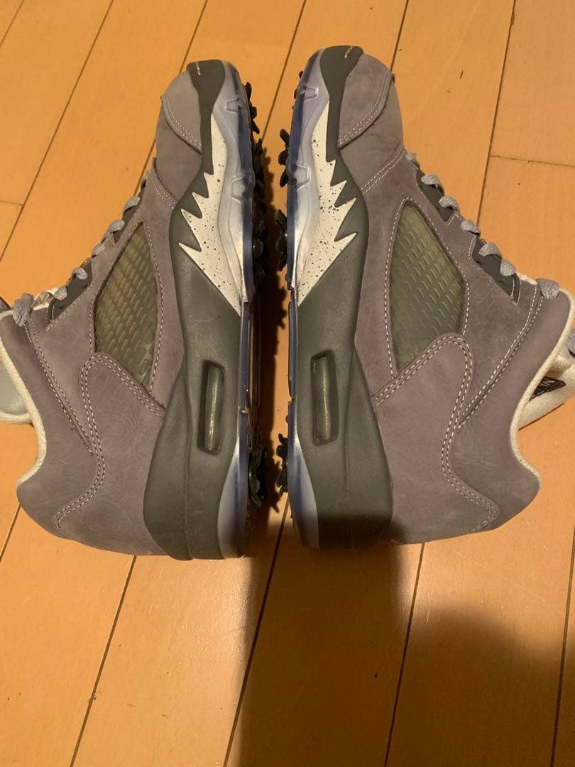 Jordan5 グレー　ゴルフシューズ