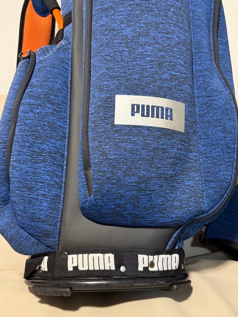 【送料込み】廃盤希少　完売品　プーマ レベルキャディバッグ 軽量型