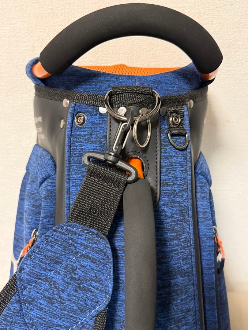 【送料込み】廃盤希少　完売品　プーマ レベルキャディバッグ 軽量型