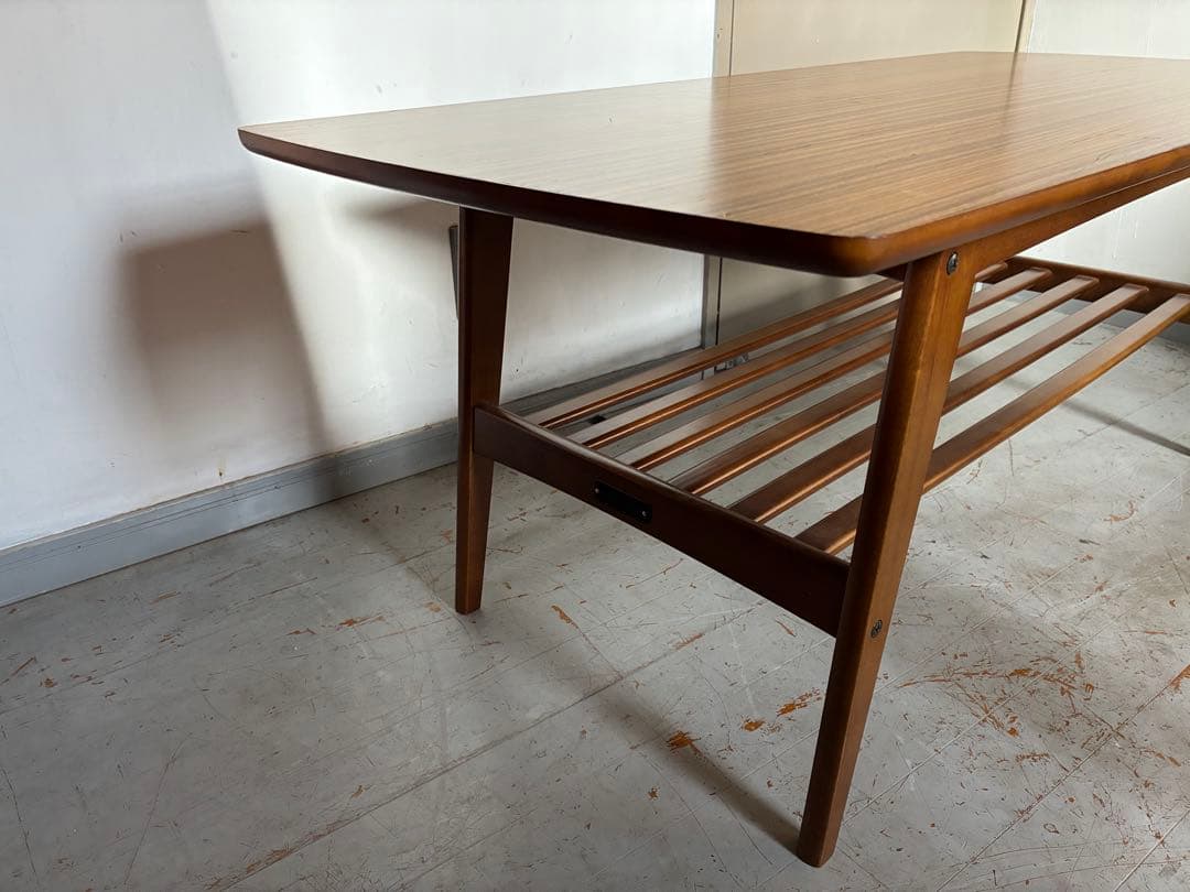 カリモク60 リビングテーブル大 ウォールナット