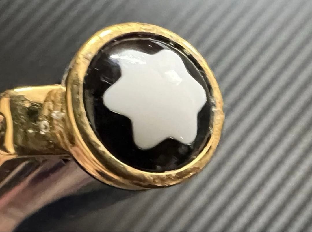 極美品 モンブラン ノブレス F 細字 オブリージュ ダークブルー 万年筆