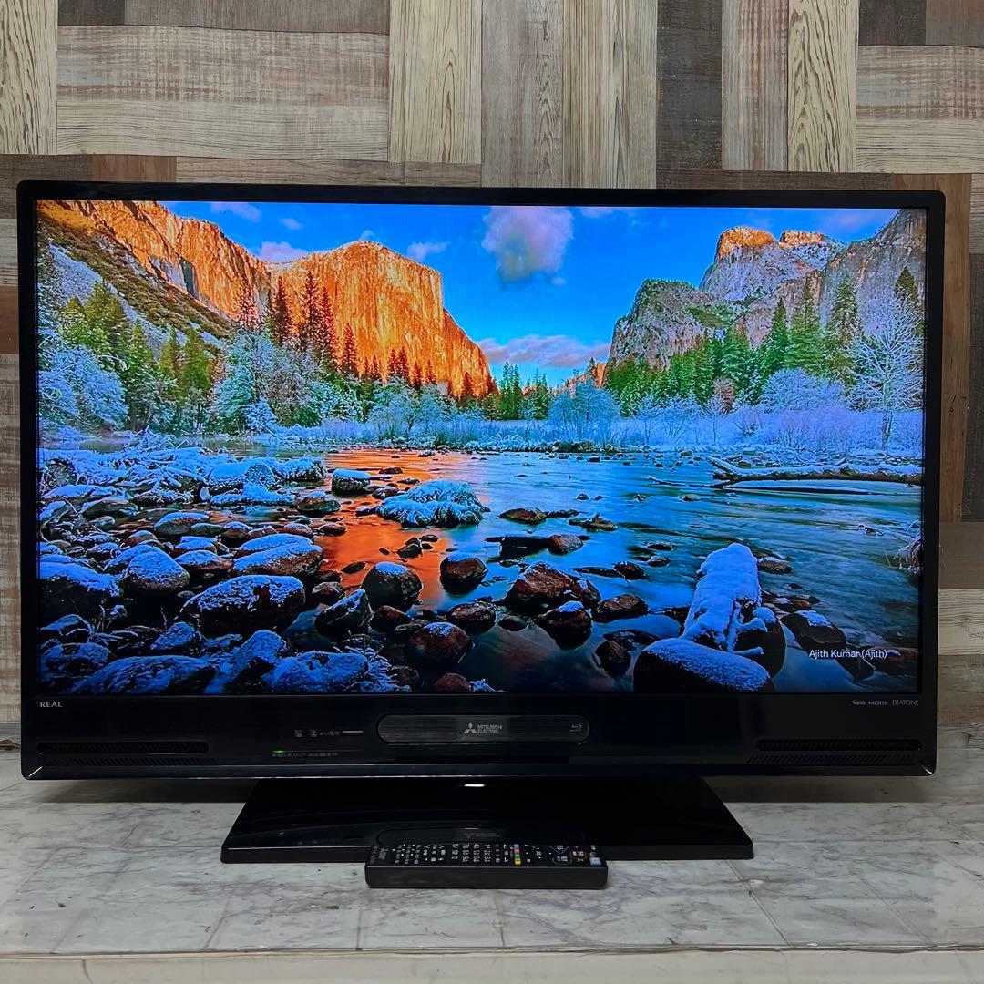 v._.vさん直接受渡三菱40型ブルーレイHDD付Blu-ray⇄HDDダビング