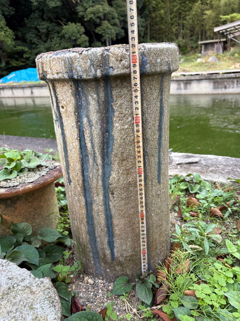 信楽焼さやばち匣鉢 「陶芸窯で使う、大型の焼成用サヤ