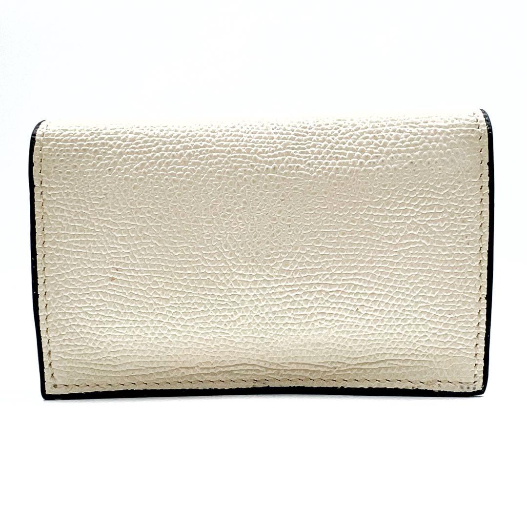 【現行モデル】ヴァレクストラ 名刺入れ ブレラ ソフトカーフスキン ホワイト