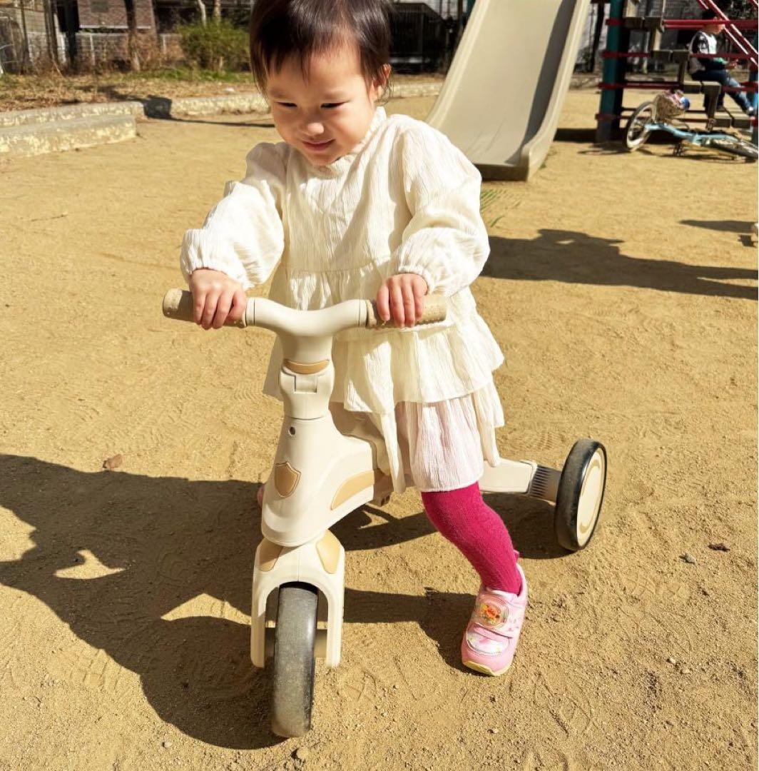 【送料無料】子供用三輪車 レッド 7in1