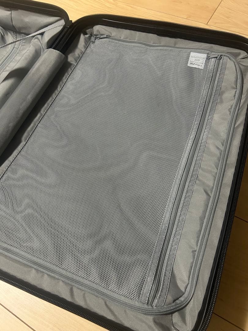【無印良品　人気のフロントオープンタイプ】 機内持ち込み可　キャリーケース32L