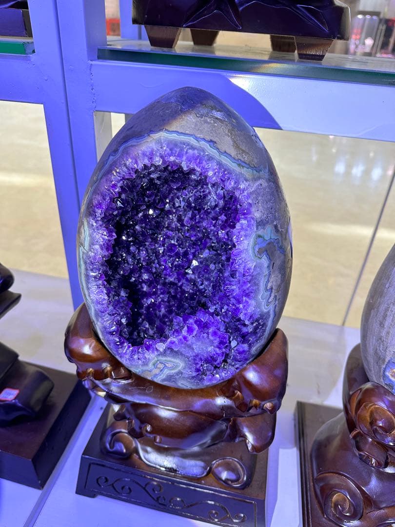 天然水晶ウルグアイ紫晶洞