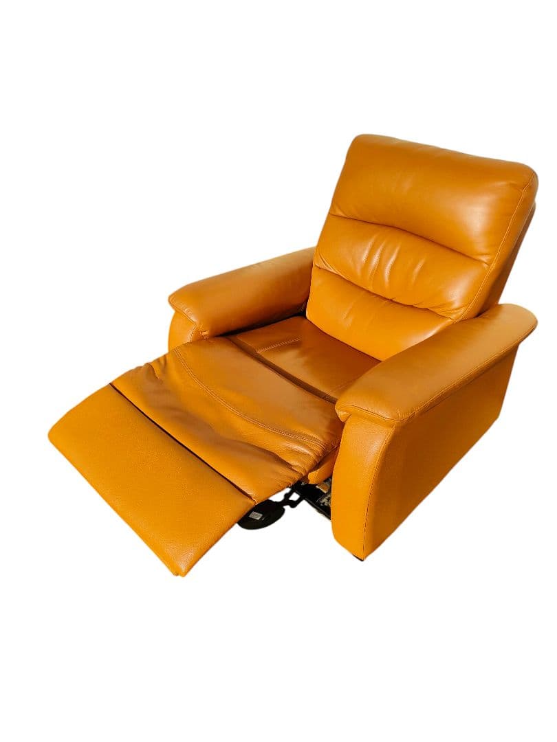 ニトリ　電動レザー リクライニングチェア　　キャメル色　USB付き 地域限定配送