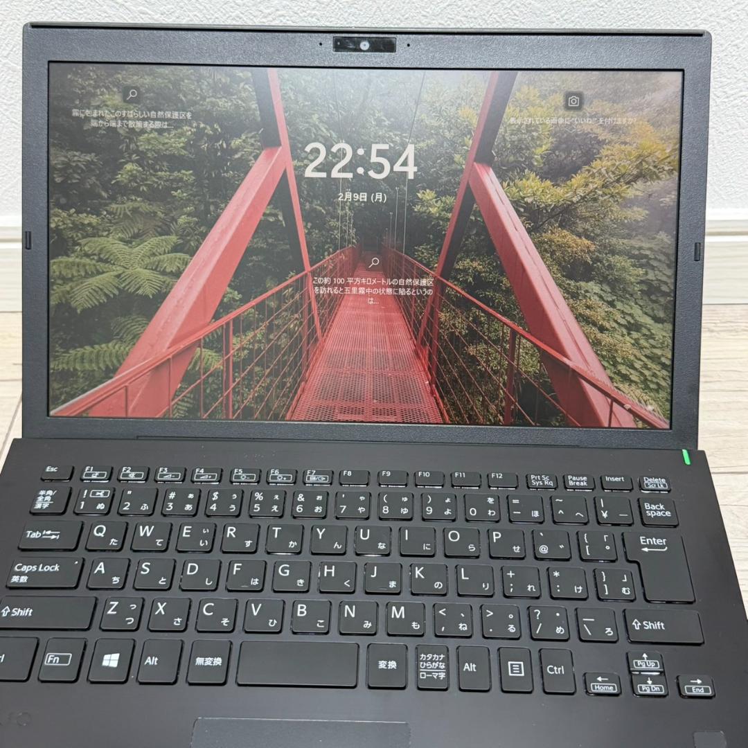 薄型♫ ThinkPad Core i5 メモリ8GB SSD256GB カメラ