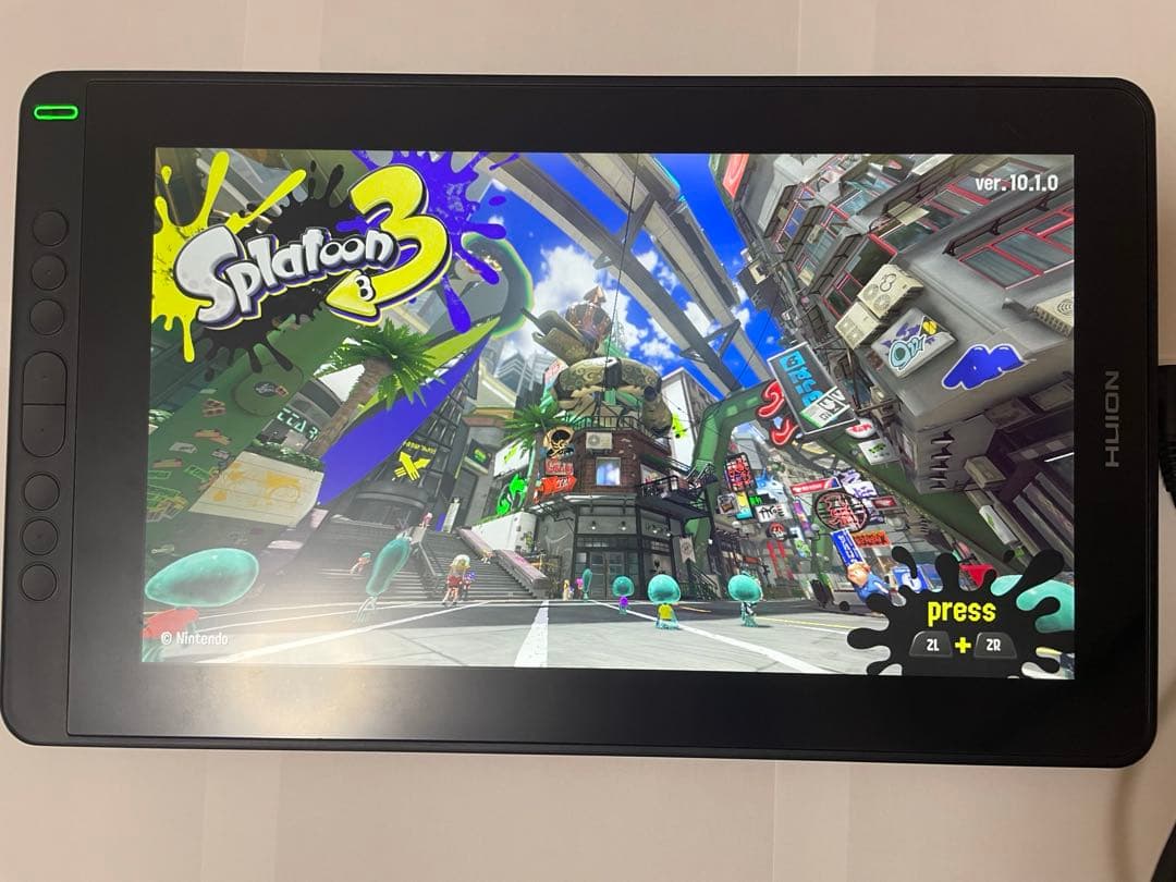 HUION 液タブ Kamvas 13 13.3インチ 紫