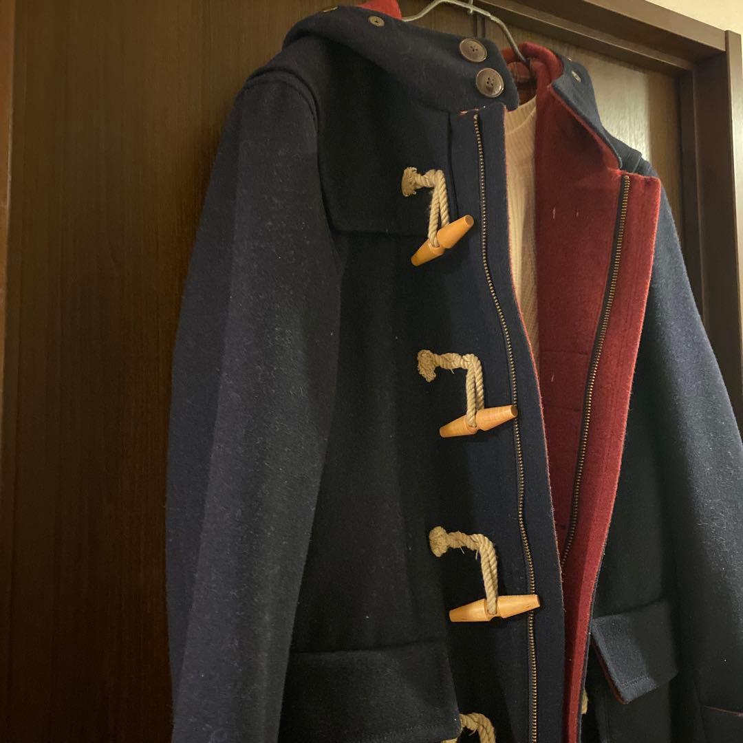 BURBERRY BLACK LABEL ダッフルコート L ネイビー