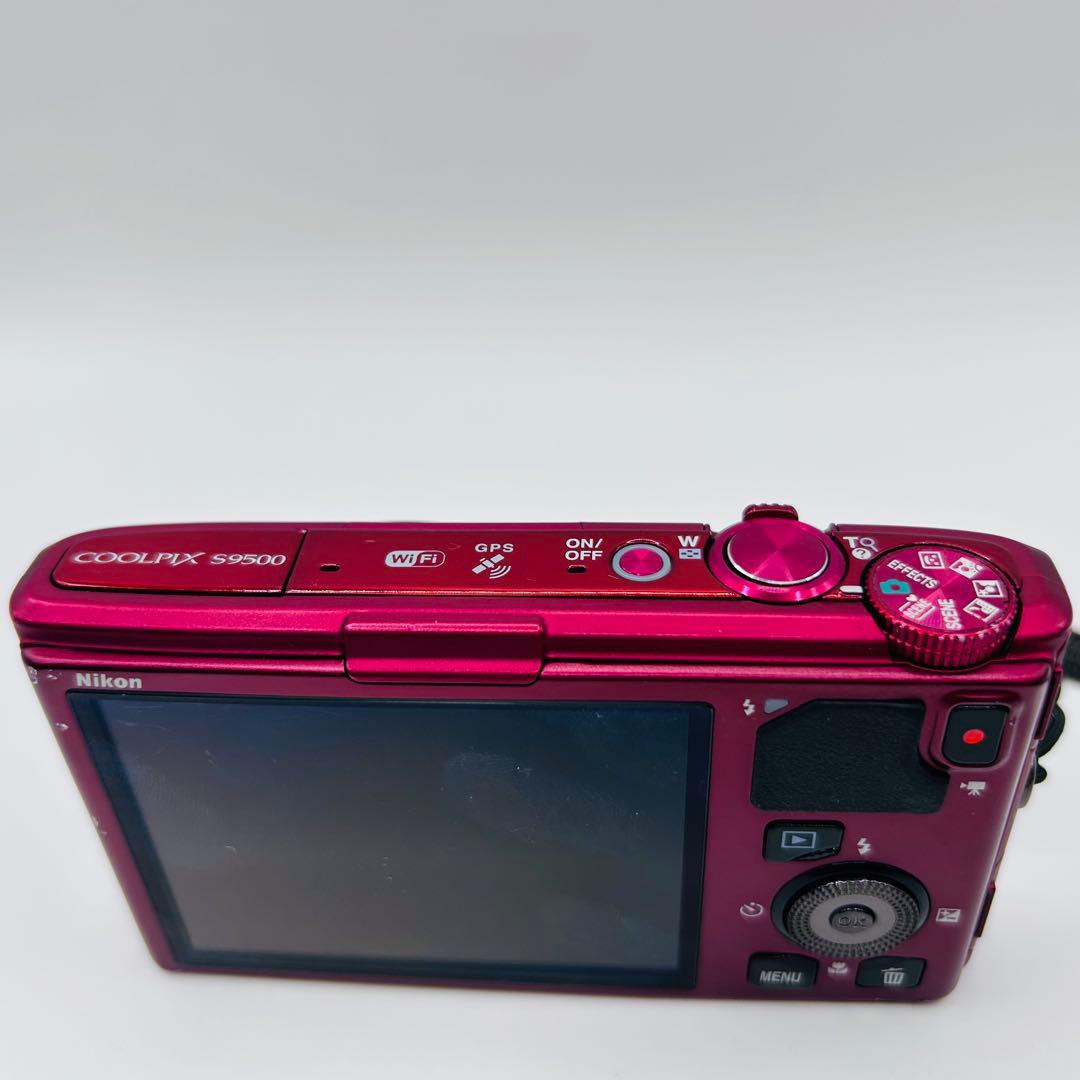 【希少】 ニコン Nikon クールピクス COOLPIX S9500 レッド