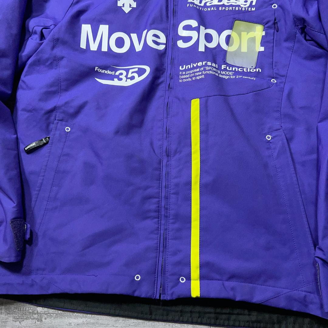 デサント×mobus ムーブスポーツ スキーウェア メンズL セットアップ 上下