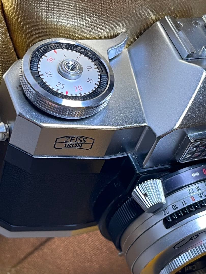 最盛期製 Contaflex Super Tessar50mm 革ケース