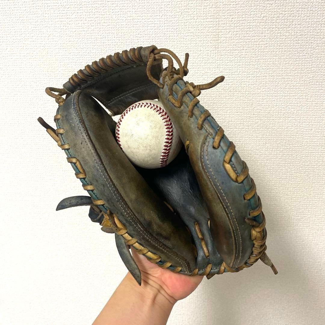 500 デサント 型抜群 硬式 キャッチャーミット トレーニングミット