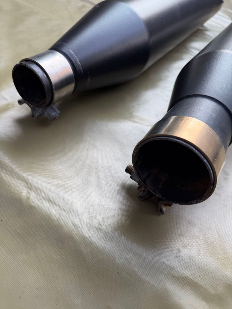 ハーレー　クロームワークス4.5HP-PLUSスリップオンブラックマフラー