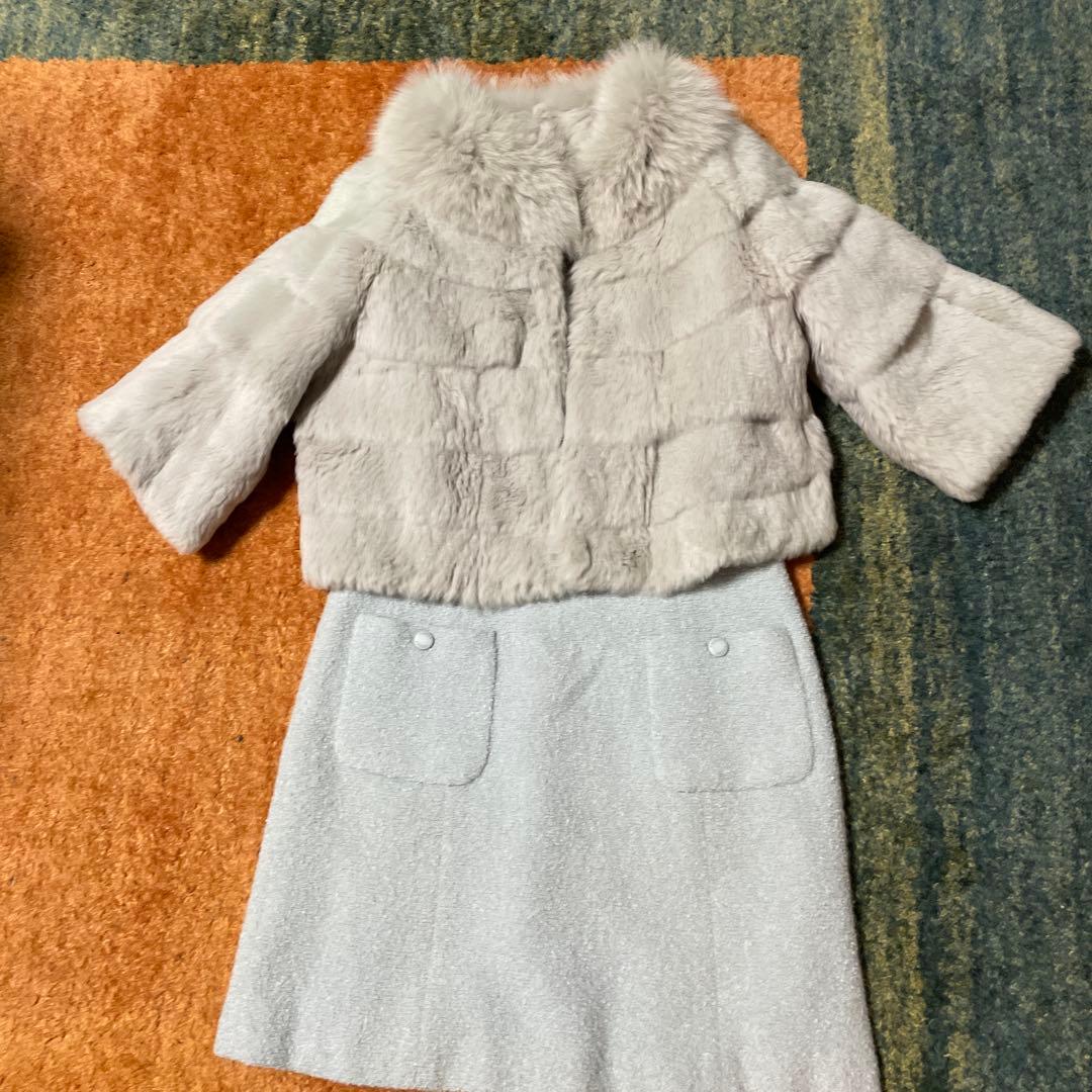 FOXEY ひざ丈ワンピース 42