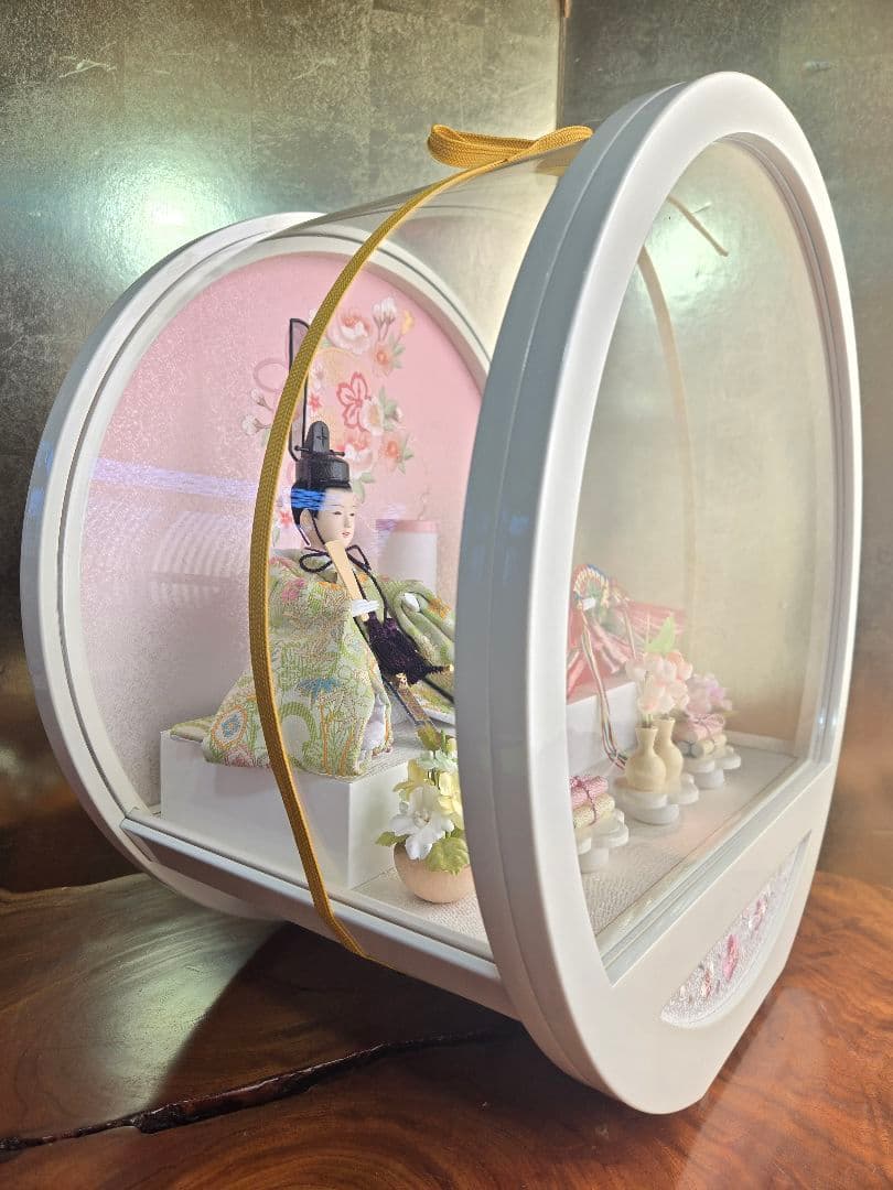 【一点限り】雛人形 ケース飾り　K64