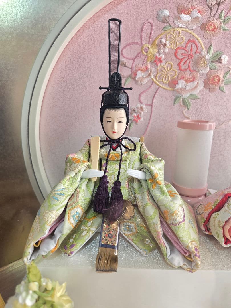 【一点限り】雛人形 ケース飾り　K64