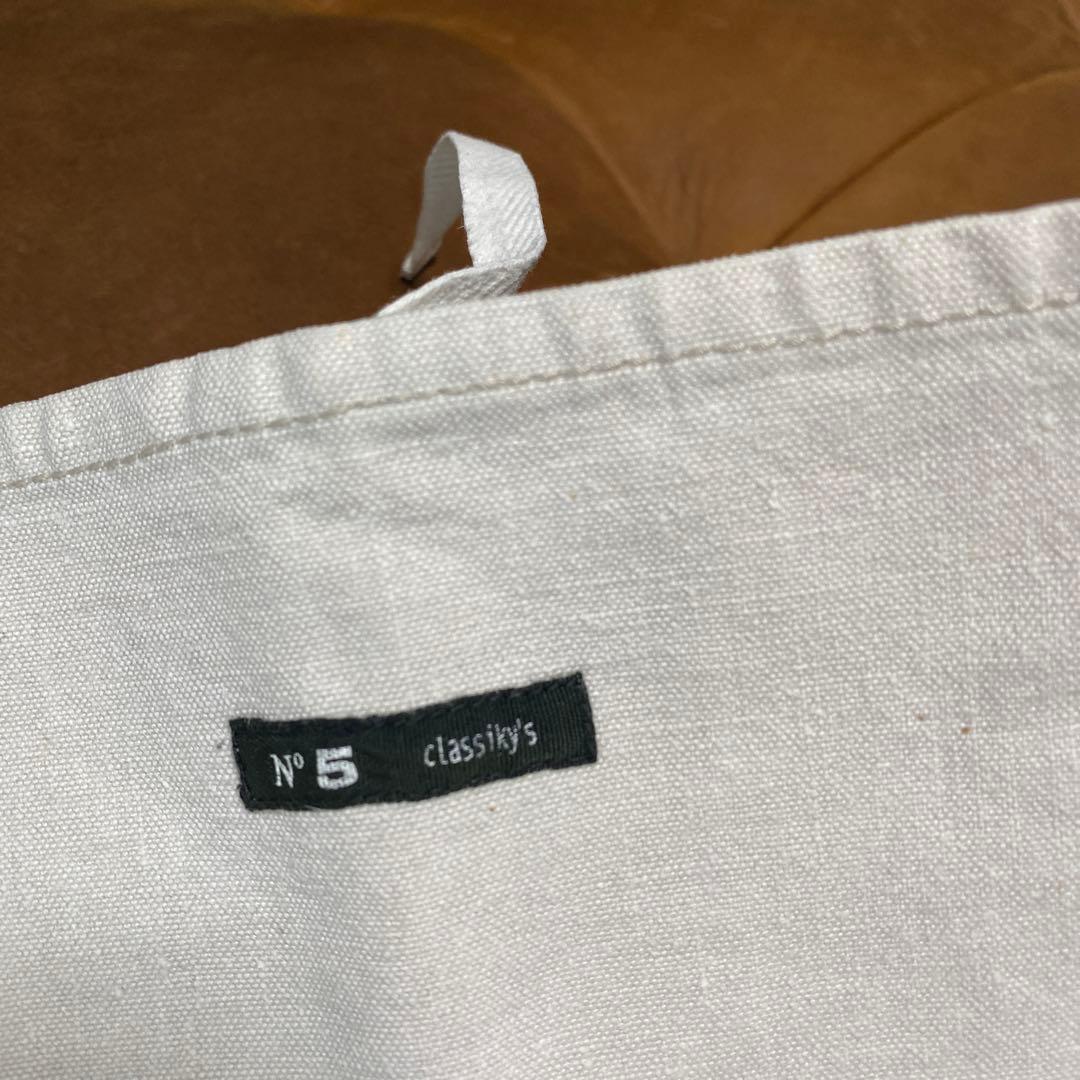 最終お値下げ　N°5 classiky's リネンクッションカバー