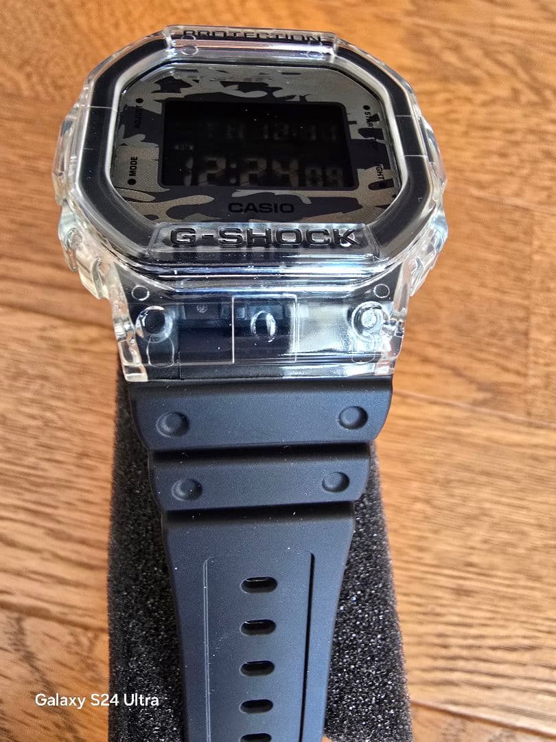 【新品・訳あり】CASIO G-SHOCK クリア迷彩（クリアカモフラージュ）