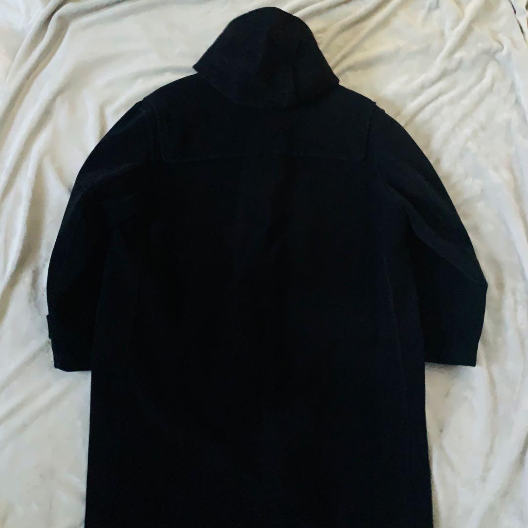 ポールスチュアート ダッフルコート ヘリンボーン XL 黒