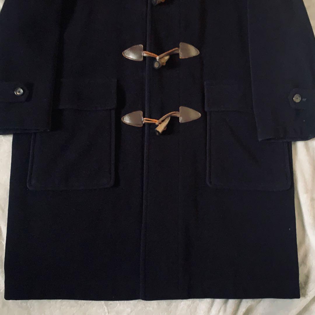 ポールスチュアート ダッフルコート ヘリンボーン XL 黒