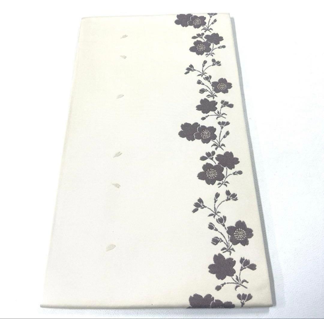 専用帯6070 5826 二点セット●出羽の織座 ぜんまい紬 高級 正絹 全通