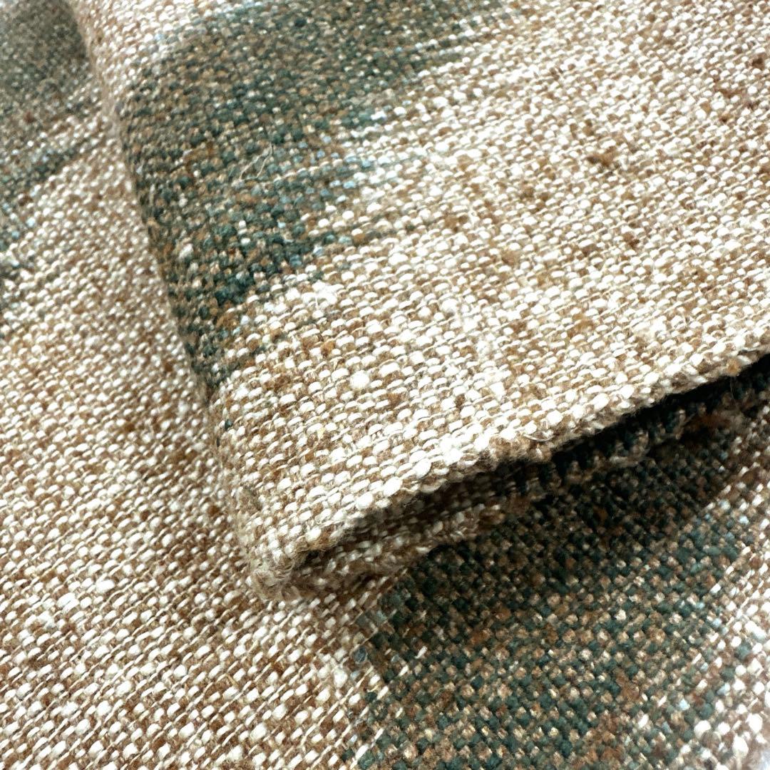 専用帯6070 5826 二点セット●出羽の織座 ぜんまい紬 高級 正絹 全通