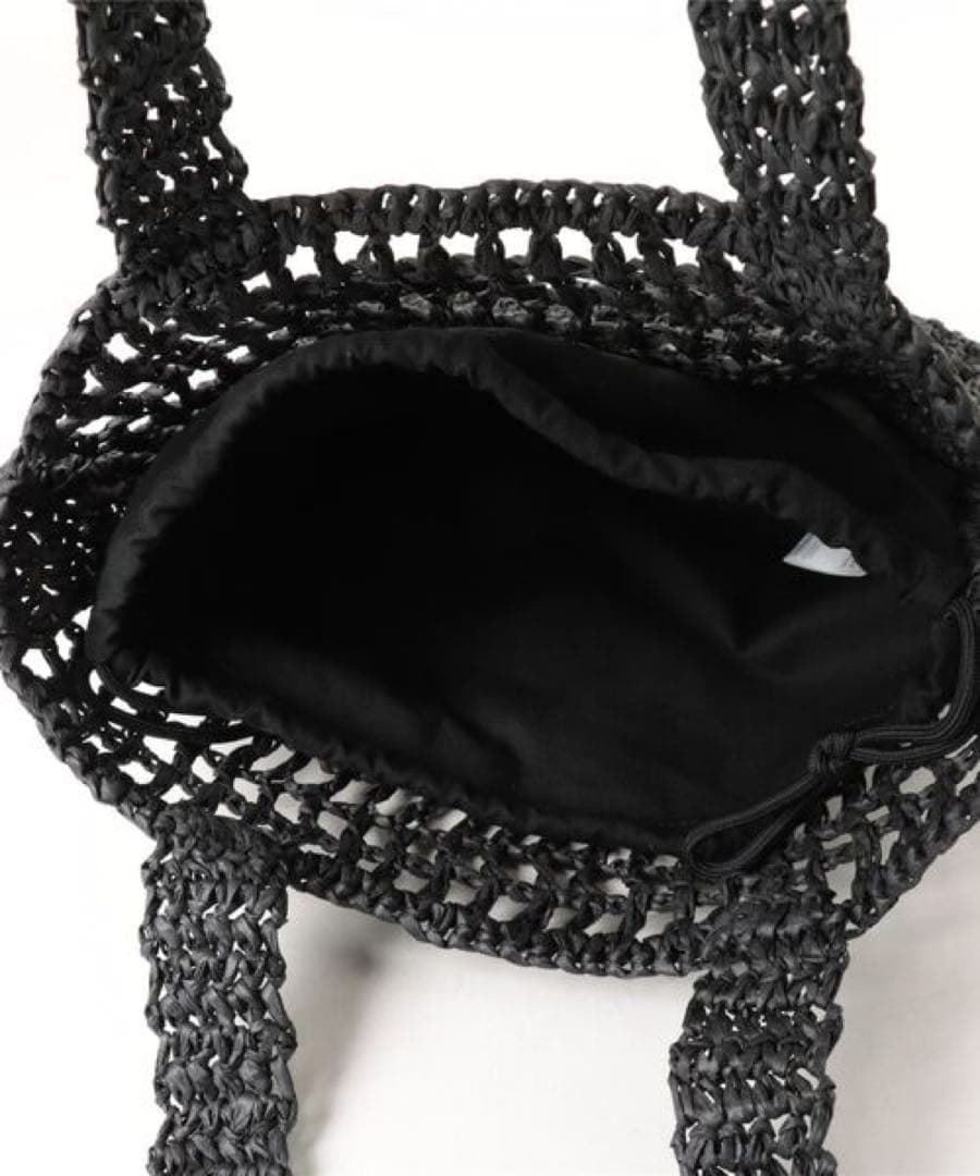 期間限定sale 未使用 MSGM ラフィアネット ロゴ トートバッグ