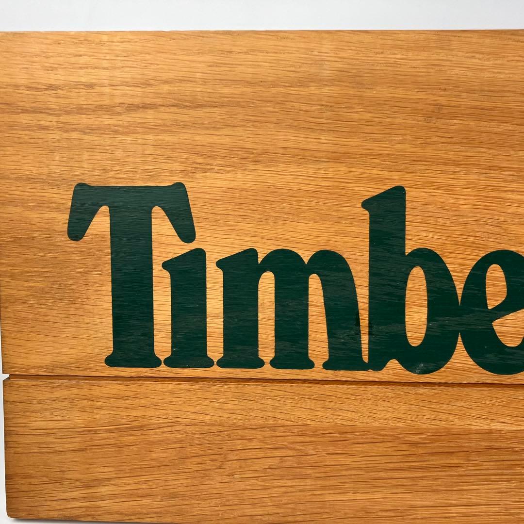 【超希少】Timberland ウッドサイン Wood Sign 非売品木製看板