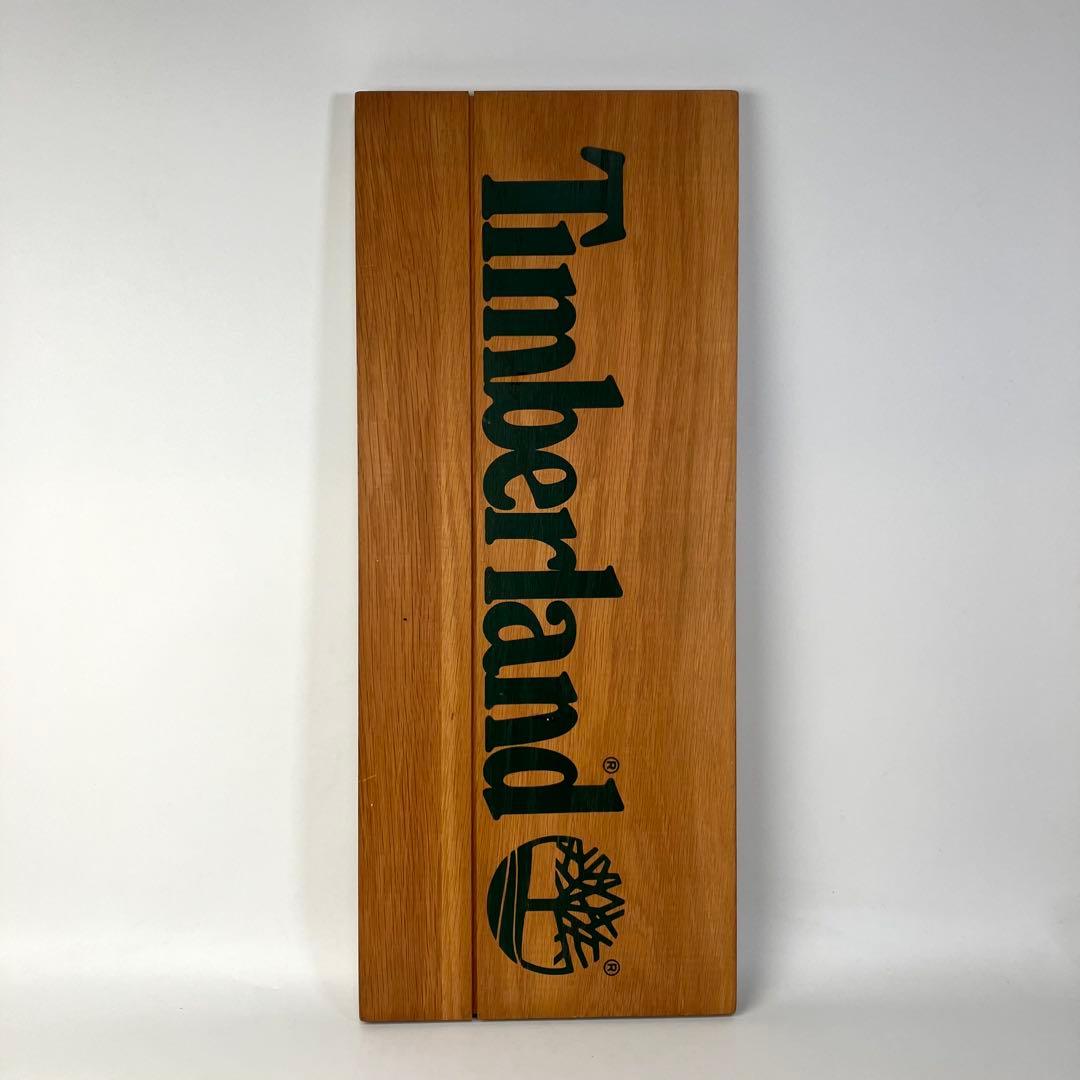 【超希少】Timberland ウッドサイン Wood Sign 非売品木製看板