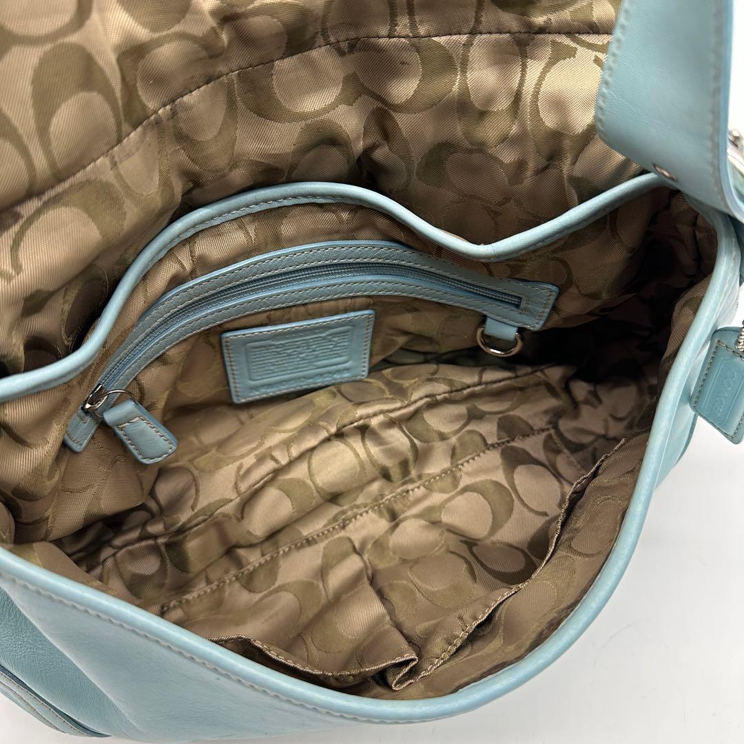 バッグ Coach Soho Shoulder Bag Light Blue